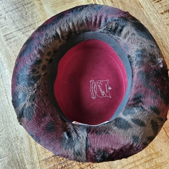 Vintage Adolfo II  Wool Hat - Netting  Esccello - Made in USA main image 6